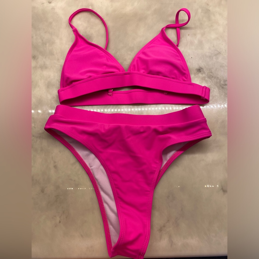 Neon Pink Bikini